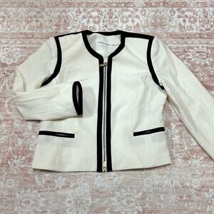 Calvin Klein Contrast Black & White Jacket